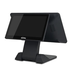 Sistemas POS de pantalla táctil de mostrador de cajero con impresora-Soporte de metal y pantalla <span class=keywords><strong>en</strong></span> <span class=keywords><strong>la</strong></span> <span class=keywords><strong>nube</strong></span> para negocios - Product Image 5