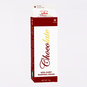 Crema HALAL OEM no láctea, crema de chocolate batida mezclada láctea de alta calidad, 1KG, fabricantes y minoristas al por mayor a buen precio - Product Image 1