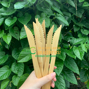 2025!!! Juego de Cubiertos de Bambú en Oferta, Juego de Cubiertos de Bambú Reutilizables con Logotipo Personalizado, Hecho en Vietnam - Product Image 2