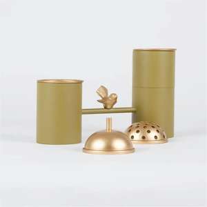 Quemador de incienso especial Bakhoor Ramadan de incienso árabe de aspecto lujoso y soporte para Oriente Medio hogar sala de estar fragancias aromáticas - Product Image 2