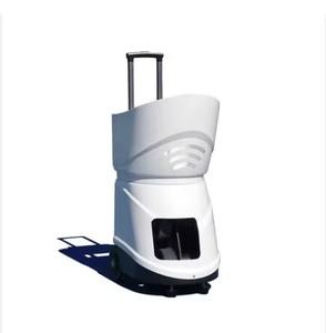 Machine à lancer de balles de tennis professionnelle en vente chaude, équipement d'entraînement de tir de balles de tennis à commande par application extérieure, disponible en gros - Product Image 6