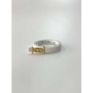 Cinturón Delgado de Metal con Elegante Hebilla Dorada - Product Image 1