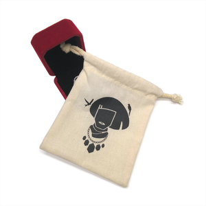 กระเป๋าผ้าใบสีขาวแบบมีเชือกรูดสำหรับเก็บเครื่องสำอางแฟชั่นฤดูร้อนพิมพ์ลายได้เองขนาดใหญ่และขนาดเล็ก - Product Image 2