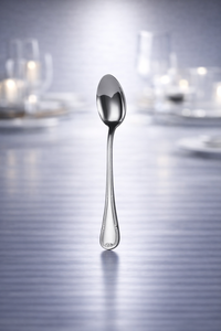 Mr.Spoon Serie Flores, Cuchara de Postre, 175 mm, Acero Inoxidable 18/0, Mango Monobloque, Plateado, Apto para Lavavajillas, Hostelería Restaurante - Product Image 3