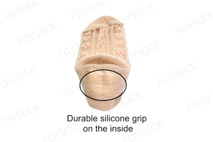 FOYSOCK KOREA personalizzato con Logo ricamato 3D Oem Design puro pizzo floreale senza esposizione maglia invisibile scollato floreale calzini da donna - Product Image 2