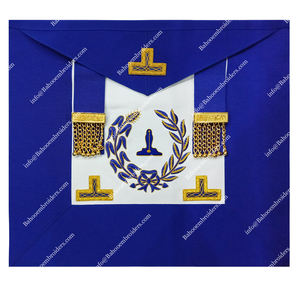 ผ้ากันเปื้อนผืนใหญ่สำหรับงานฝีมือเครื่องราชกกุธภัณฑ์สำหรับผู้คุมอาวุโสปักโลโก้และเสื้อผ้าผู้ชายสามระดับ - Product Image 1