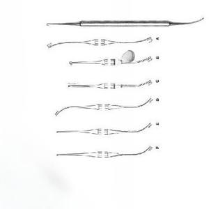 Sonde chirurgicale professionnelle en acier inoxydable Phlebodissector 18cm Diagnostic manuel avec pointe de sonde et cravate de langue - Product Image 3