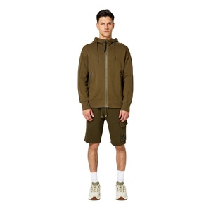 Haute qualité hommes sweat à capuche zippé pour hommes 100% coton à manches longues avec personnalisé goutte épaule fermeture éclair sweats à capuche saison d'hiver - Product Image 6