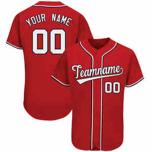 Jersey de béisbol personalizado para hombre al por mayor ropa deportiva transpirable de alta calidad nuevo diseño precio barato - Product Image 6