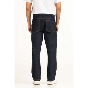 Jeans de mezclilla de corte ajustado estilo vintage, pantalones lápiz de pierna ancha, lavado a la piedra, bordados, para invierno, coloridos, lavados MN-JNS-SS26-004 - Product Image 2