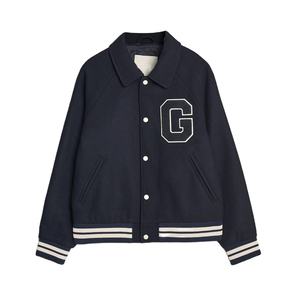 Veste universitaire en laine personnalisable de qualité supérieure Style Cool professionnel confortable avec le meilleur tissu en cuir brodé hiver - Product Image 1