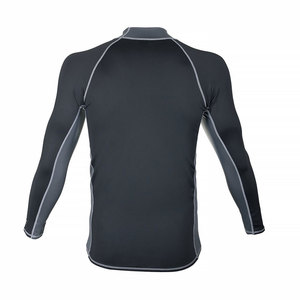 Wholesale Personal Design Your Own Sublimated Custom Logo <b>Printed</b> UV <b>Surf</b> Rash Guard Manufacturer - Product Image 2