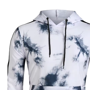 High Quality Custom Logo Men's Autumn Heavy Pullover Hoodie Breathable Eco-Friendly Terry Fabric Fitness Training Sweatshirt - Product Image 4