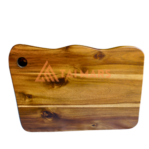 Planche à découper artisanale en bois d'acacia et teck Planche à découper du Vietnam - Product Image 3