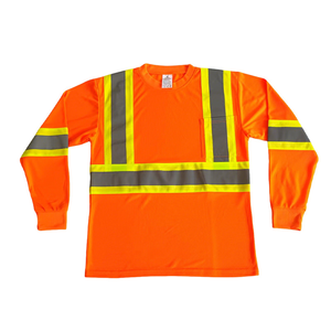 Dri Fit Safety <b>T</b> <b>Shirt</b> Wholesale <b>Hi</b> <b>Vis</b> Workwear Multifunctional 260gsm <b>Hi</b> <b>Vis</b> <b>Shirt</b> for Men Reflector Construction <b>Shirts</b> - Product Image 6