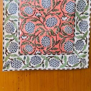 Dark Salmon Pink, Sage Green, Delft Blue