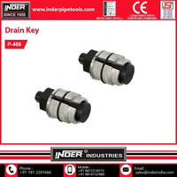Clé à drain en fer de qualité industrielle supérieure, différentes tailles, pour robinet d'évier et tuyauterie de plomberie, prix de gros, OEM