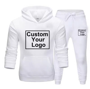 Automne hommes survêtement décontracté bricolage sweats à capuche concevoir votre Logo ensemble survêtements survêtement pantalon costumes sport athlétique tenues décontractées - Product Image 4