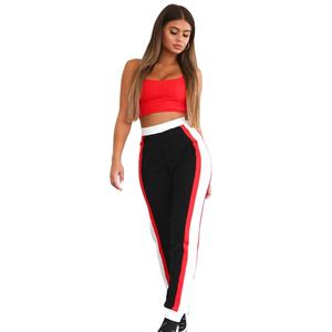 Gym fitness logo personnalisé femmes pantalons de survêtement personnalisé Joggers femmes couleur unie lâche Sweat femme pantalon Fitness Corset - Product Image 1