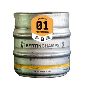 Barril de cerveza de pomelo 30L Bertinchamps Pamplemousse Beer Belgium Brewer exportador a granel sabor vibrante y refrescante de pomelo - Product Image 1