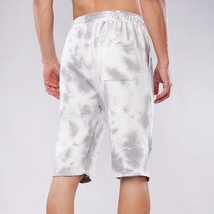 กางเกงขาสั้นผู้ชายวินเทจแนวสตรีทแบบผูกย้อมสีสำหรับฤดูร้อน - Product Image 3