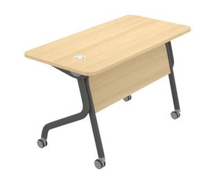 Thiết kế hiện đại chuyển đổi văn phòng bàn bền vật liệu kim loại có thể gập lại đào tạo bảng với Modular tính năng - Product Image 5