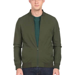 Chaquetas de manga larga para hombre hechas con material de LICRA 100%, chaquetas de LICRA de estilo callejero de secado rápido para hombre a la venta - Product Image 1