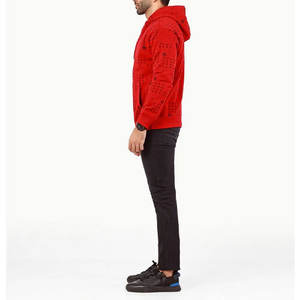 Vente en Gros Sweat à Capuche Surdimensionné 100% Coton Poids Lourd Logo Personnalisé Sweat-shirt Respirant pour Hommes et Femmes - Product Image 4