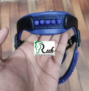 Bride de cheval anatomique de haute qualité en cuir rembourré souple Tack équestre du fabricant pour les soins des chevaux - Product Image 2