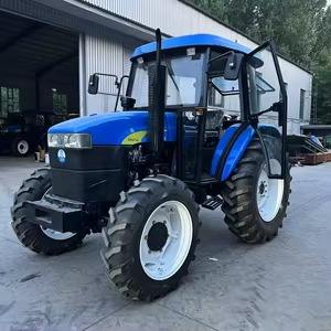 Tractor Agrícola Usado en Buen Estado NEW Hollandd de 90HP 18HP 4WD con Motor y Bomba - Precio de Segunda Mano en Venta - Product Image 3