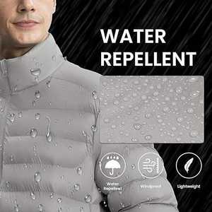 Veste matelassée à capuche longue et fine sur mesure, tendance estivale, chaude, imperméable, respirante, rembourrage doux, qualité supérieure - Product Image 4