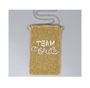 Monedero con bordado étnico, monedero personalizado hecho a mano, tela india, cuentas de semillas, fabricante recto, bolsas de mano promocionales - Product Image 3