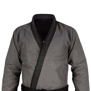 Traje de kimono flexible personalizado para hombres que proporciona una gama completa de movimientos para el entrenamiento de artes marciales. - Product Image 2