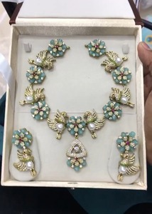 Conjunto de collar de diseño de pájaro con acabado Victoriano de alta calidad, diseño único, nueva colección de collares para niñas y mujeres, Envío Gratis - Product Image 4