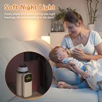 Pengolah Makanan Bayi Elektrik Portabel 110V 300W Multi-Fungsi 6 Pengaturan Kecepatan Colokan USB ABS PU Isolasi Tutup Pengunci Spatula