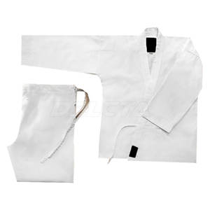 Kimono de Jiu-Jitsu et de Karaté en tissu durable, en stock, vêtements d'entraînement, logo personnalisé, uniforme de karaté - Product Image 5