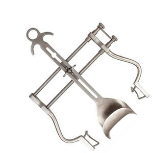 Retractor Abdominal Balfour, Tubo de Succión Frazier, Juego de Instrumentos Quirúrgicos Manuales de Acero Inoxidable, Clase I, Certificado ISO 13485 - Product Image 4