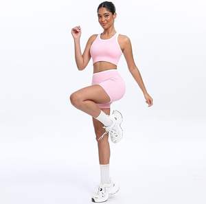 ชุดเล่นโยคะของผู้หญิงชุดออกกำลังกายแฟชั่นพร้อมกางเกงชุดนอนไร้รอยต่อ - Product Image 4