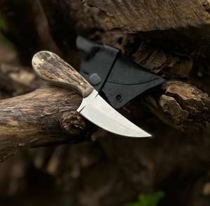 Hot Seller Customized Handmade Top Quality OEM Customized High Carbon <b>Steel</b> Hunting Knife Stag Handle Skinner knives 4 Inches - Product Image 1