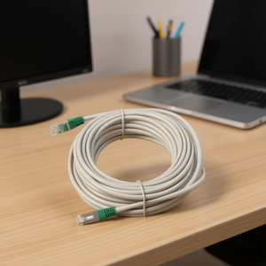 Câble réseau CAT-5 à paires torsadées de 10 m pour une gestion efficace et des accessoires - Product Image 3