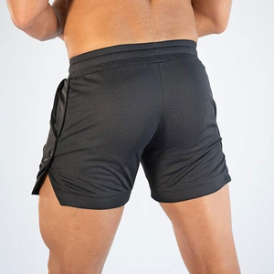 Pantalones Cortos de Compresión para Hombre, Color Sólido, Elásticos, para Gimnasio, Fitness, Entrenamiento, con Bolsillo - Product Image 3