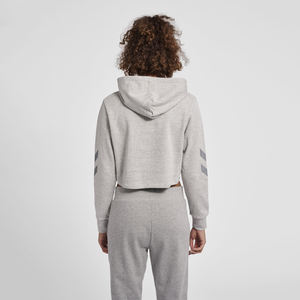 Sudadera con Capucha Corta de Invierno, Estilo Nuevo, OEM ODM, Casual, con Logotipo Personalizado, de Alta Calidad para Mujer - Product Image 2