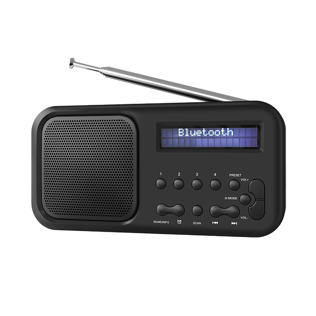 Digital Clock and Radio Earphone Jack USB Charging Smart Electronic Product Bluetooth DAB Radio Speaker