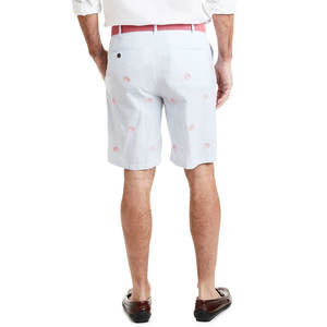 กางเกงขาสั้นผ้าแคนวาสแบบปิดเข่ามีซิปสำหรับผู้ชายกางเกงขาสั้นปักโลโก้แบบออกแบบได้ตามต้องการ - Product Image 3