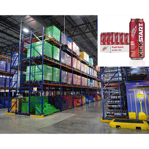 Kickstartt bebida energética refrescante sabores de frutas en latas - Product Image 1