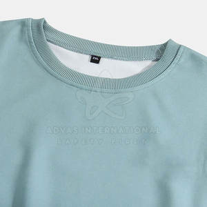 Nouveau design hommes 100% coton séchage rapide respirant haute qualité décontracté automne hiver sweats et sweats à capuche avec motif solide - Product Image 3