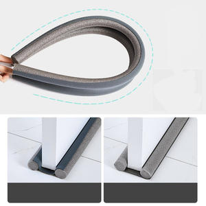 Retén de Aire para Puerta, Reduce el Flujo de Aire, con Relleno Inferior y para Huecos, Sello para Puerta para Mejorar el Aislamiento, Negro - Product Image 4