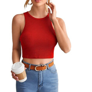 OEM Wholesale New Arrival <b>Women</b> Casual Wear Crop <b>Top</b> Soft Quick Dry New Stylish Crop <b>Top</b> <b>for</b> <b>Women</b> with Custom Size 2026 - Product Image 1