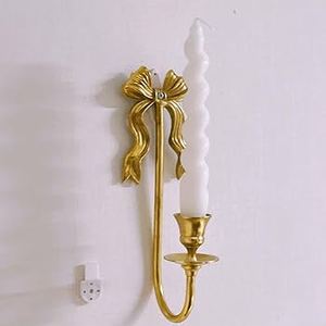 Black Iron Metal Wall Candle Holder <b>For</b> Modern Homes Apartments Banquet <b>Halls</b> Restaurants Hotels And Family Gatherings - Product Image 3