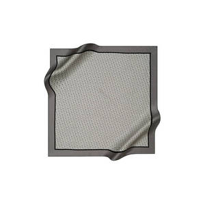 ผ้าพันคอไหมซาตินเครปทรงสี่เหลี่ยม 90x90 ซม. ของ Pierre Cardin - ผ้าไหมผสมทันสมัยสำหรับฤดูหนาว - Product Image 1
